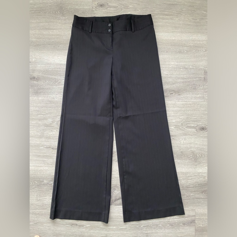 United Colors Of Benetton Womens Striped Pants Wide Leg Size 44/8